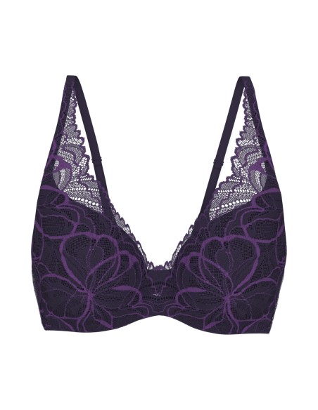 Triumph lace bralette Body Make-up Illusion Lace Wp prussian blue