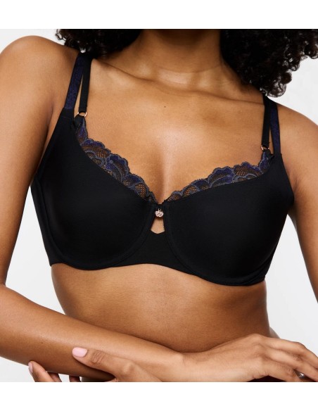 Triumph biustonosz miękki Wild Gardenia Florale W01 black