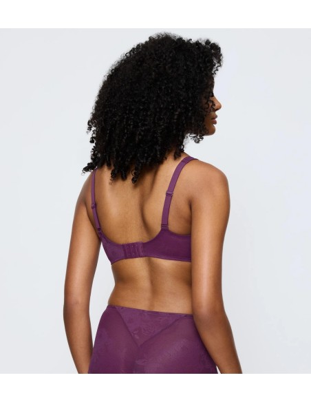 Triumph minimizer bra Wild Rose Sensation W01 flower purple