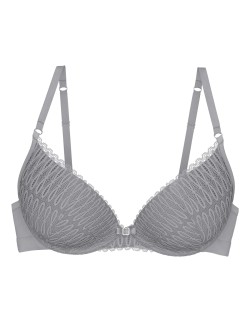 Triumph biustonosz push-up Aura Spotlight T Whu grey shadow