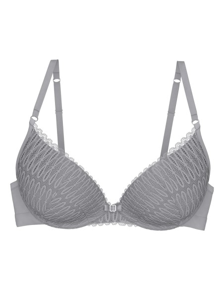 Triumph biustonosz push-up Aura Spotlight T Whu grey shadow