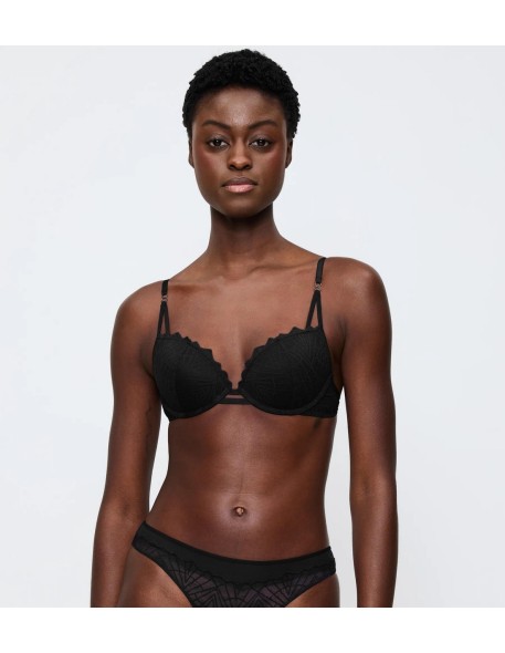 Triumph push-up bra That Night In Vegas Whu black