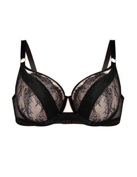 Biustonosz monaco soft 19245 black Mediolano