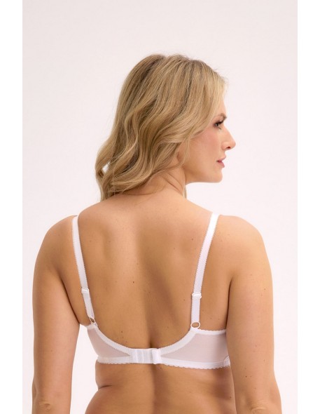 Biustonosz soft balconette jessia 1229 biały Gaia