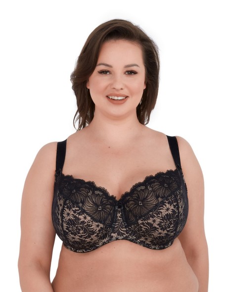 Bra soft chantal maxi 534 black Gaia