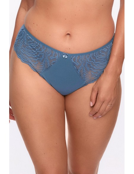 Majtki brazyliany koronkowe Gaia1229 Jessia niebieskie