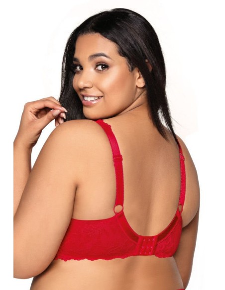 biustonosz koronkowy usztywniany Mat Carmela M-053/22 big