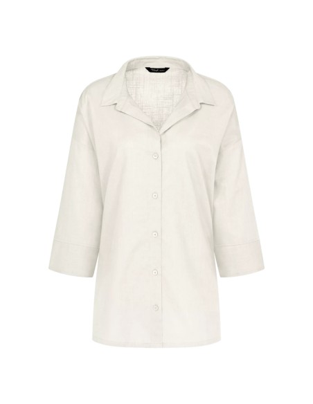 Triumph koszula damska Summer wear boyfriend Shirt silk white