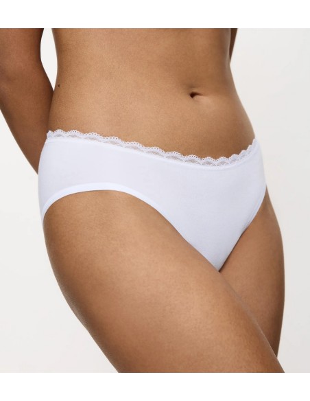 Briefs  2 pack Triumph Feel Of Cotton Tai 2P white