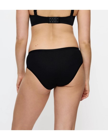 Figi damskie Triumph Sense Of Cotton Tai 2P czarne 2 pak