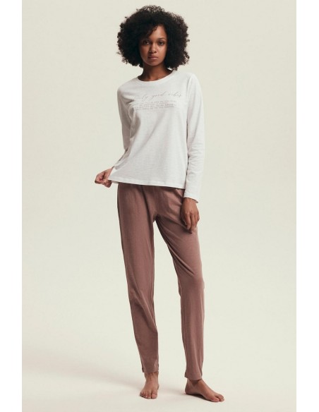 Piżama damska delanie 43701 aw25 Henderson