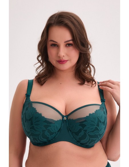 Biustonosz semi-soft keto maxi art. 1134 zielony Gaia