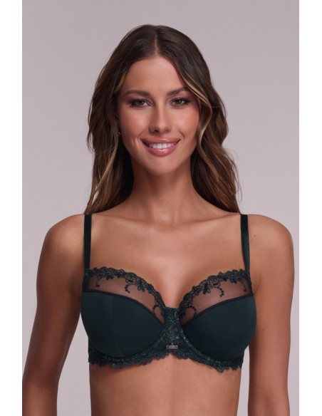 Biustonosz av 1030 semi soft petrol Ava