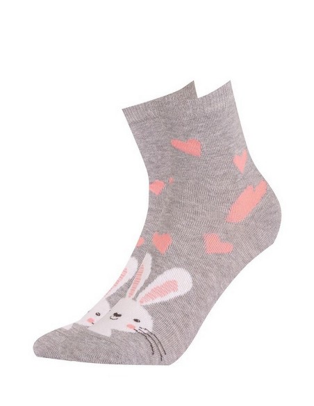 Skarpety /wola u44.01p, w44.01p dziewczęce wzorowane 33-38 Gatta