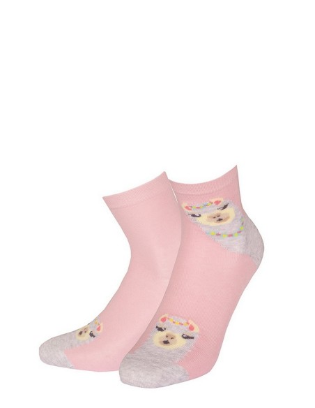 Skarpety /wola u44.01p, w44.01p dziewczęce wzorowane 33-38 Gatta