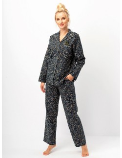 Pajamas lns 706 b25 dl/r s-xl rozpinana women's Key 2