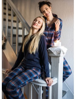 Pajamas lns 432 b25 dł/r s-xl women's Key