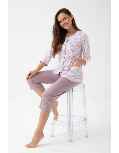 Pajamas 388 3/4 m-2xl z25/26 women's rozpinana...