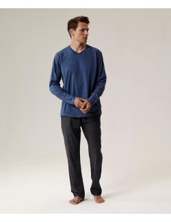 Piżama nmp-389 dł/r s-2xl męska Atlantic 2