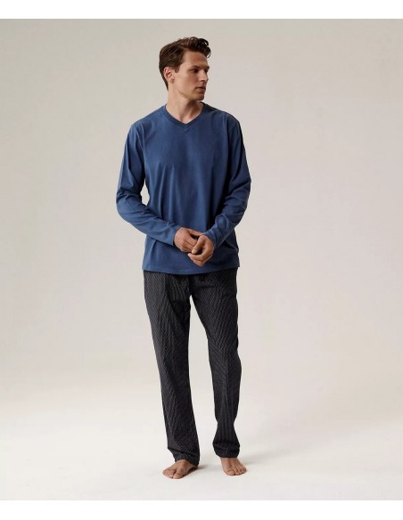 Piżama nmp-389 dł/r s-2xl męska Atlantic