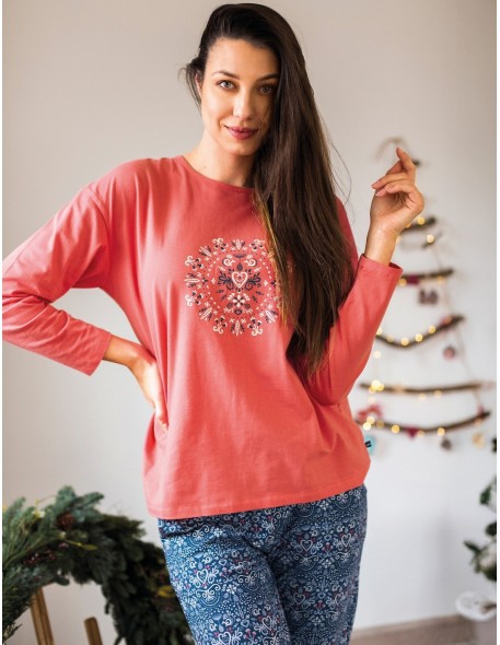 Pajamas lns 703 b25 dł/r s-xl women's Key