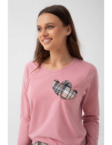 Piżama 322 dł/r m-2xl z25/26 damska Luna