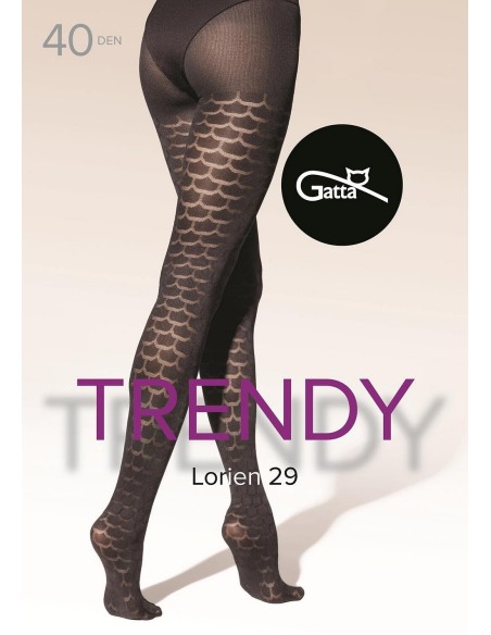 Rajstopy lorien wz.29 40 den 5-xl Gatta