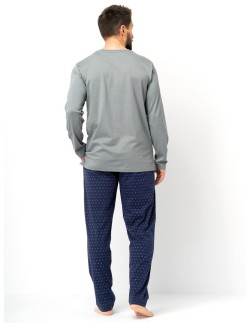 Piżama mns 612 b25 dł/r m-2xl męska Key 2