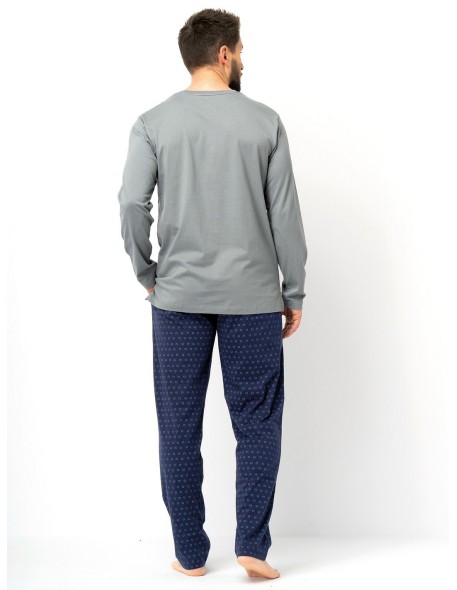 Piżama mns 612 b25 dł/r m-2xl męska Key