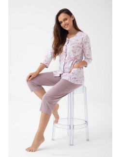 Pajamas 388 3/4 3xl z25/26 women's rozpinana Luna 2