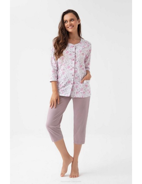 Pajamas 388 3/4 3xl z25/26 women's rozpinana Luna