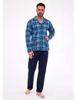 Pajamas 114/82 dł/r m-2xl men's rozpinana Cornette