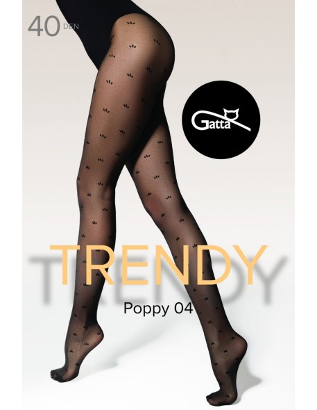 Tights trendy poppy wz.04 40 den 2-4 Gatta