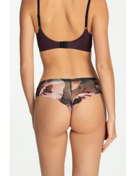Figi velvet bloom tanga brasil s-xl Julimex