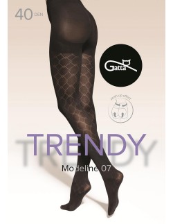 Tights modeline wz.07 40 den 2-4 Gatta 2