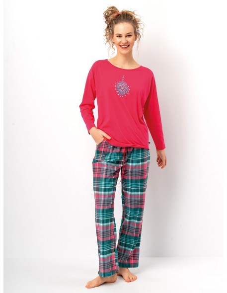 Pajamas lns 420 b25 dł/r m-2xl women's Key