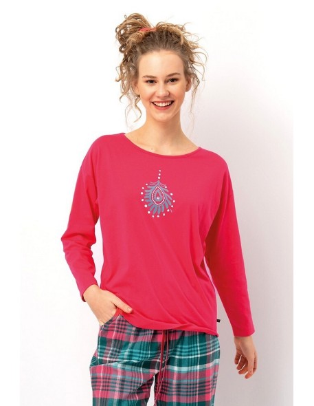 Pajamas lns 420 b25 dł/r m-2xl women's Key