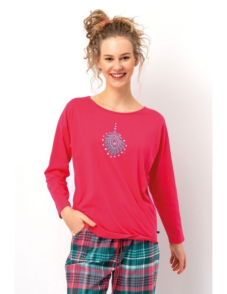 Pajamas lns 420 b25 dł/r m-2xl women's Key