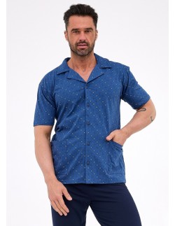 Pajamas 318/57 kr/r 3xl-5xl men's rozpinana Cornette 2