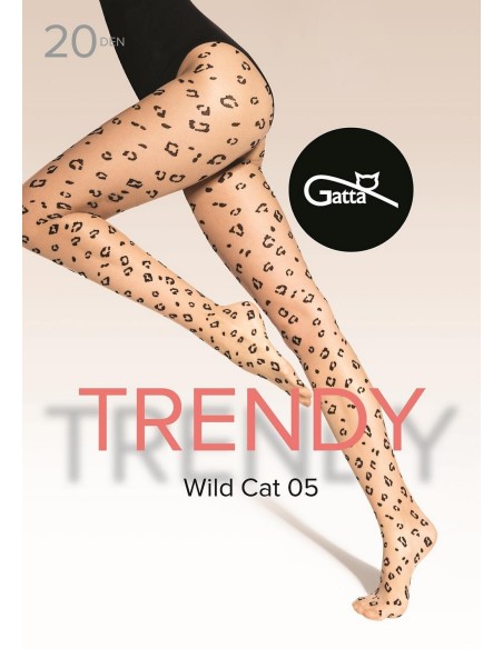 Tights trendy wild cat wz.05 20 den 2-4 Gatta
