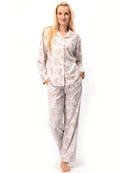 Piżama lns 567 b25 dł/r 2xl-4xl rozpinana...