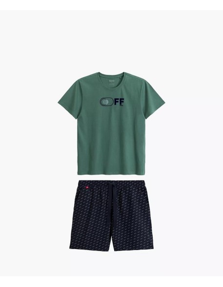 Piżama nmp-395 kr/r s-2xl męska Atlantic