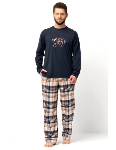 Piżama mns 444 b25 dł/r m-2xl męska Key