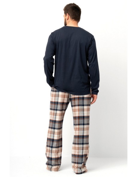 Pajamas mns 444 b25 dł/r m-2xl men's Key