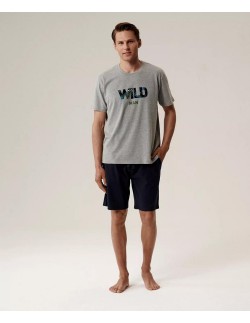 Pajamas nmp-396 dł/r s-2xl men's Atlantic 2