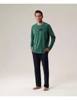 Pajamas nmp-390 dł/r s-2xl men's Atlantic 2