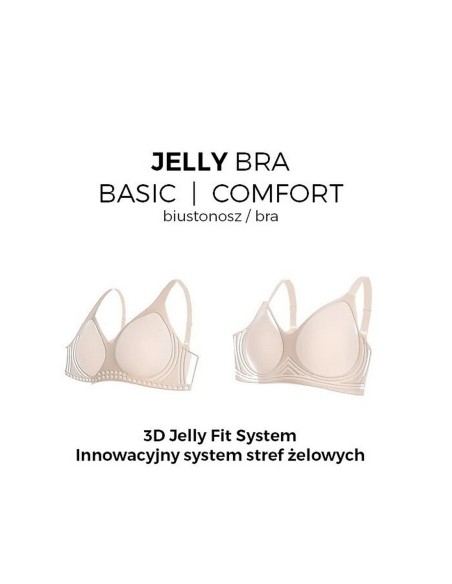Bra without underwire jelly bra comfort Julimex