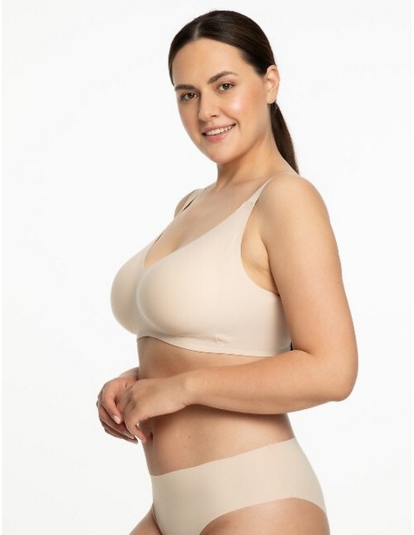 Bra without underwire jelly bra comfort Julimex