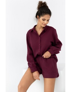 Pajamas ivory dł/r muślin s-xl Sensis