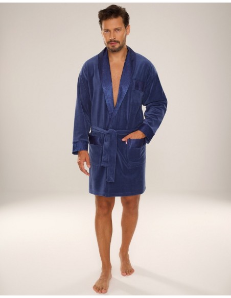Bathrobe de lafense 866 noble m-2xl male Forex